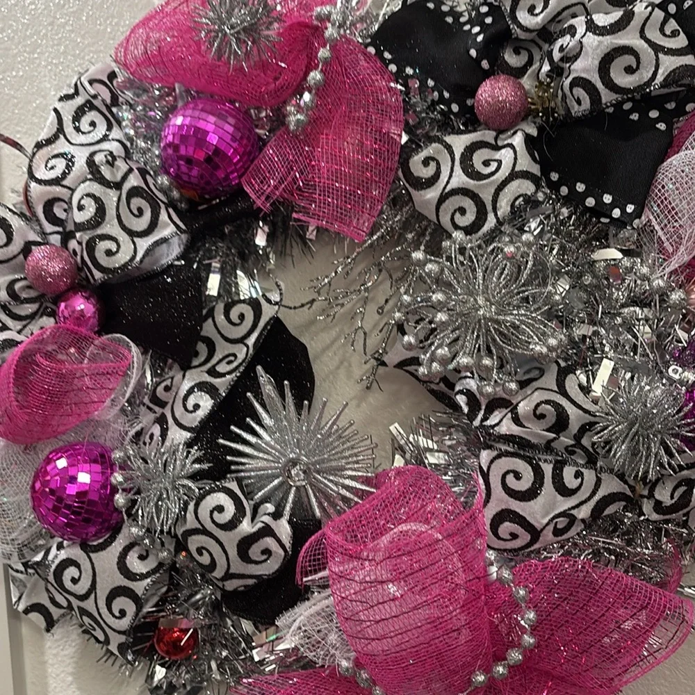 Handmade elegant wreath