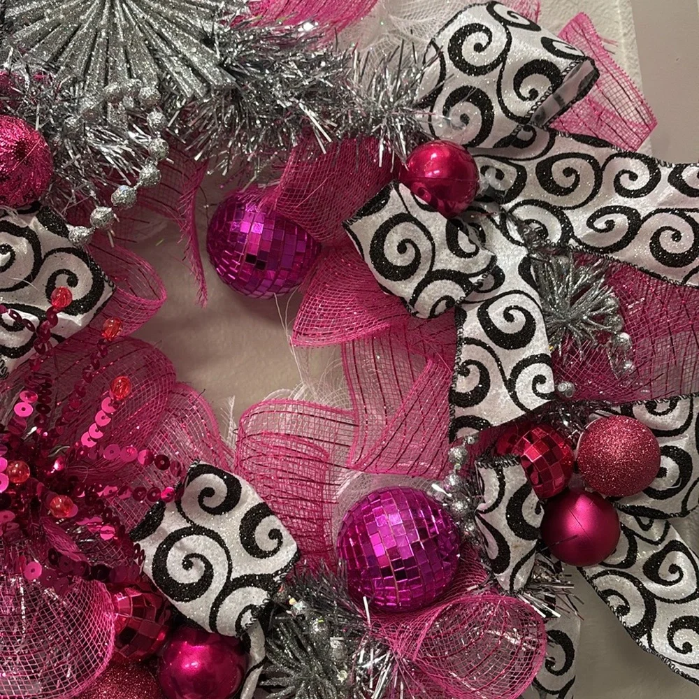 Handmade elegant wreath