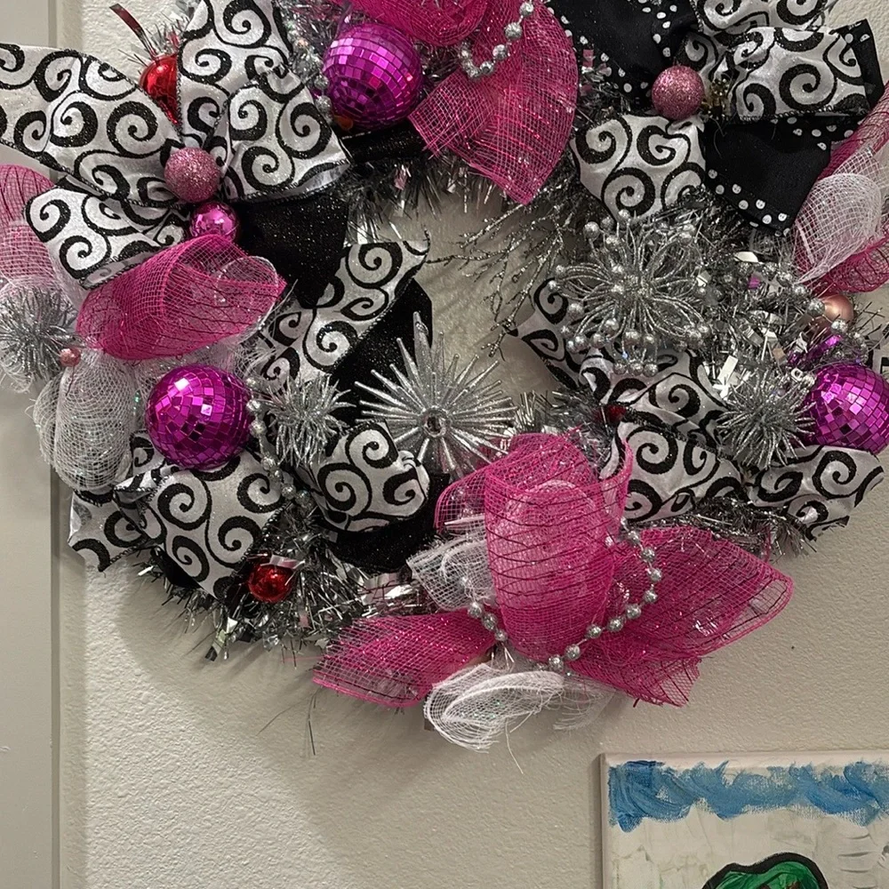 Handmade elegant wreath