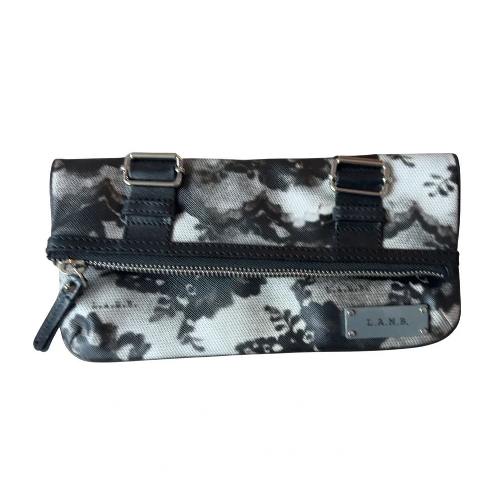 L.A.M.B. by Gwen Stefani Gothic Lace Clutch - Excellent condition
