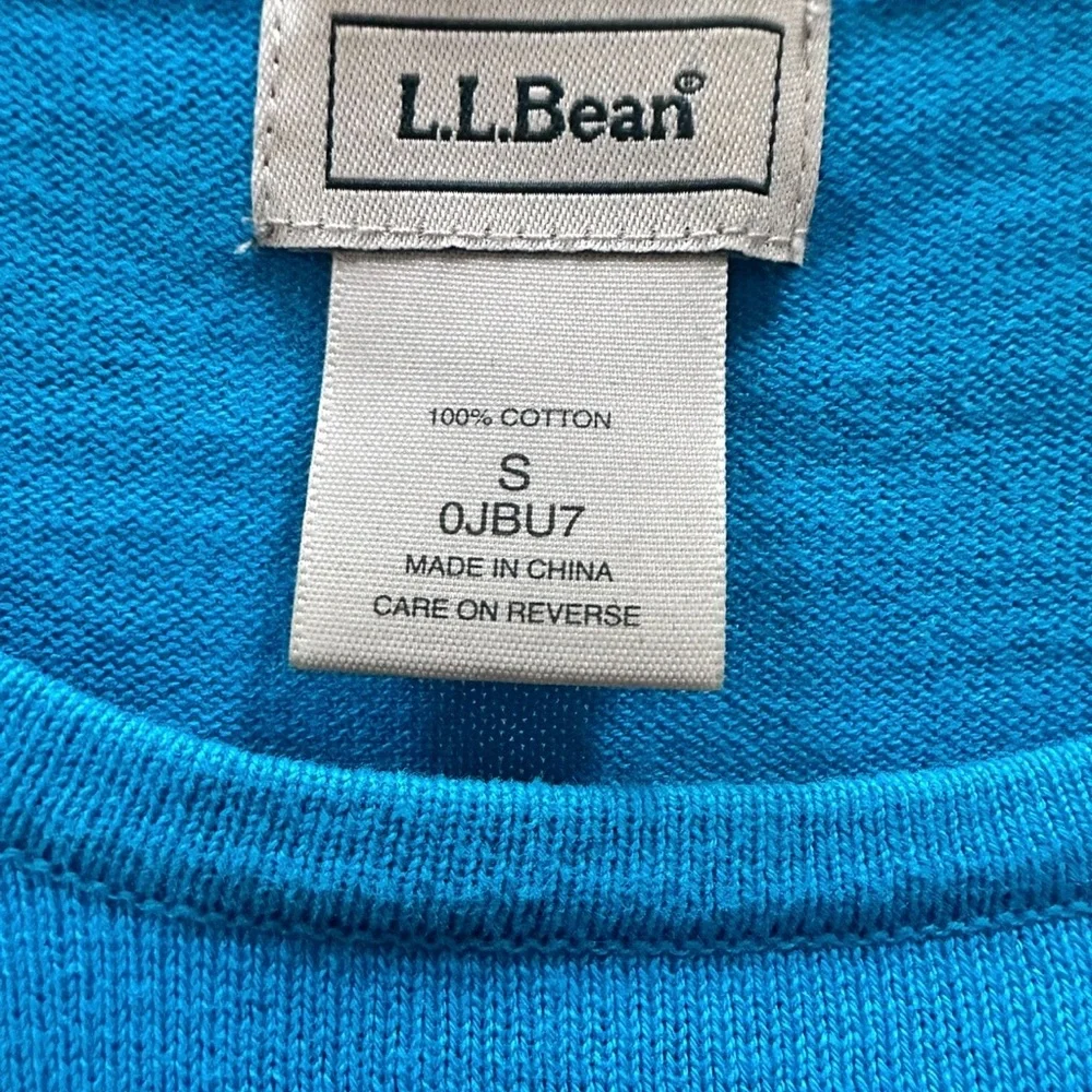 L.L. Bean vibrant blue