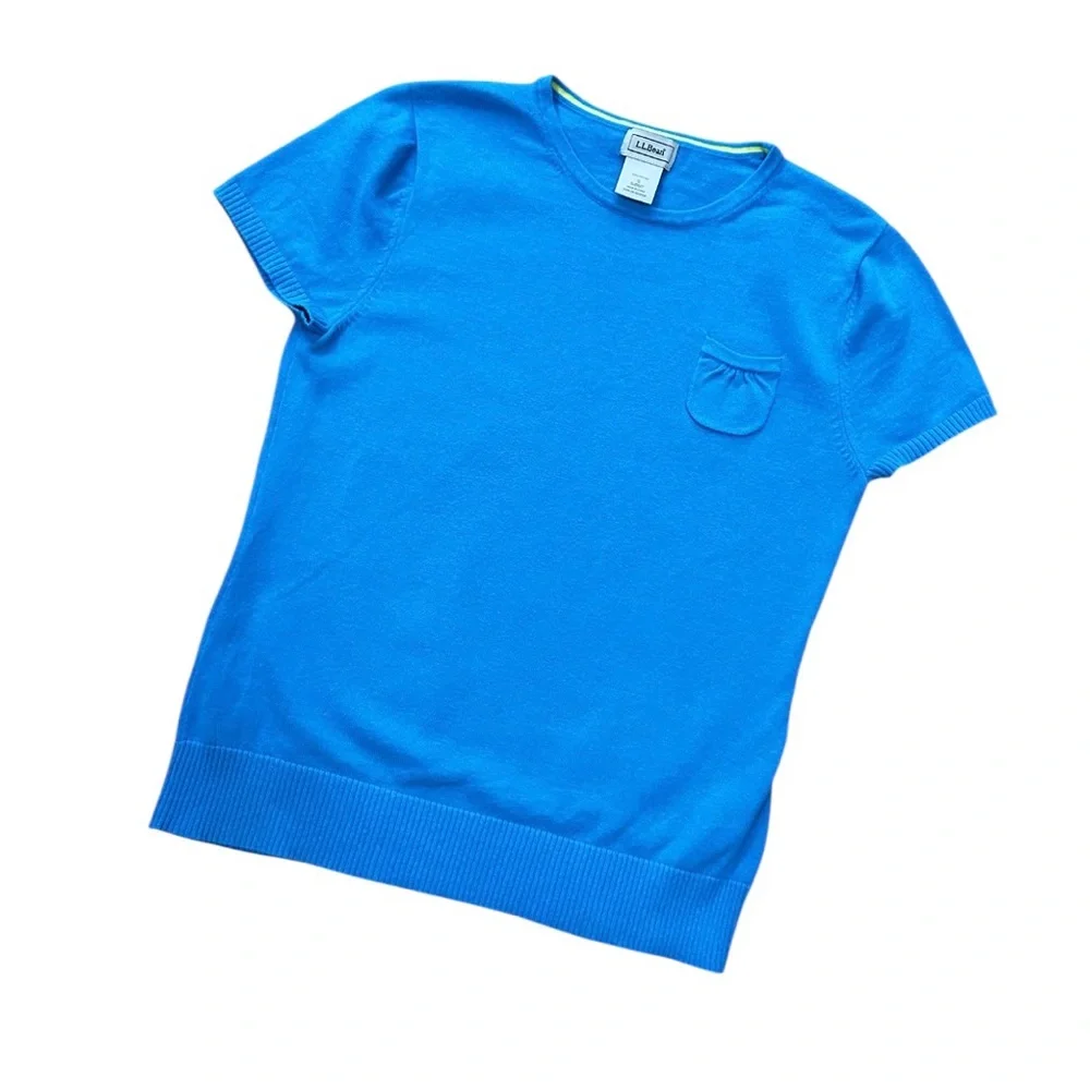 L.L. Bean vibrant blue
