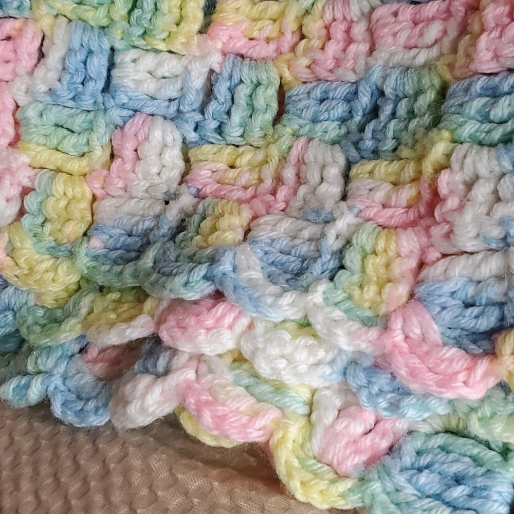 Hand Knit‎ Blanket
