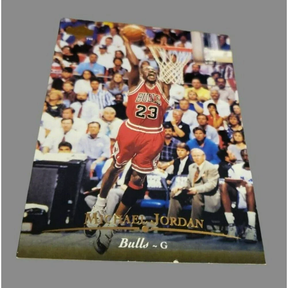 VTG. 1995-96 Upper Deck MICHAEL JORDAN NBA Basketball Card #23 CHICAGO BULLS HOF
