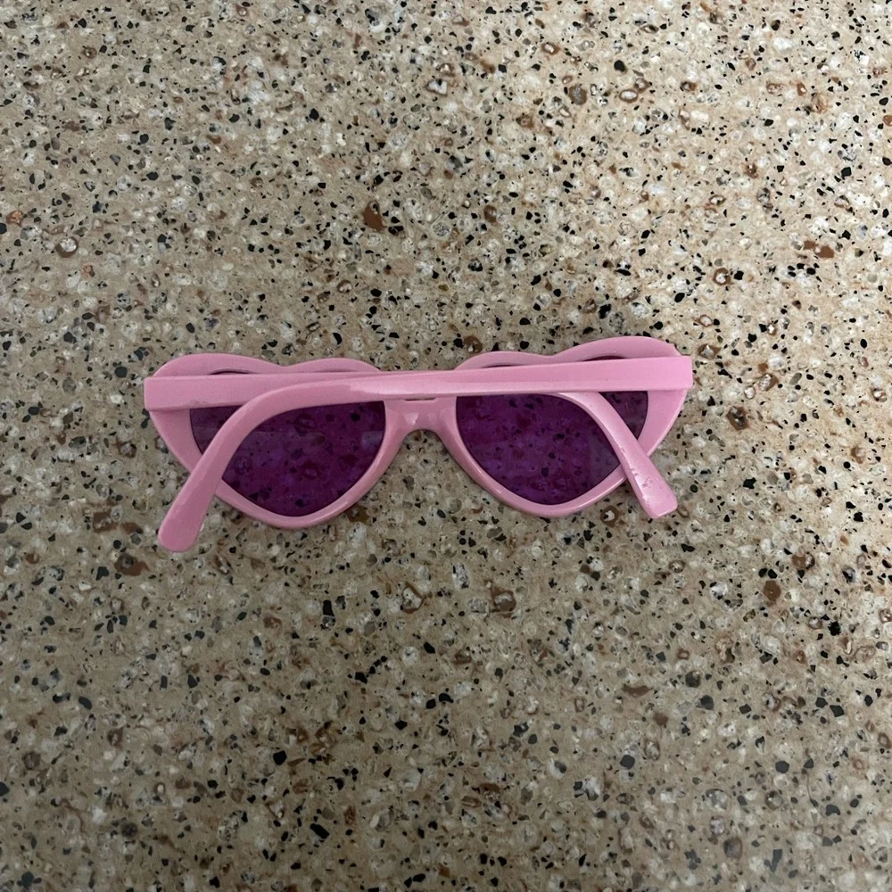H&M Pink Heart-Shaped Kids Sunglasses