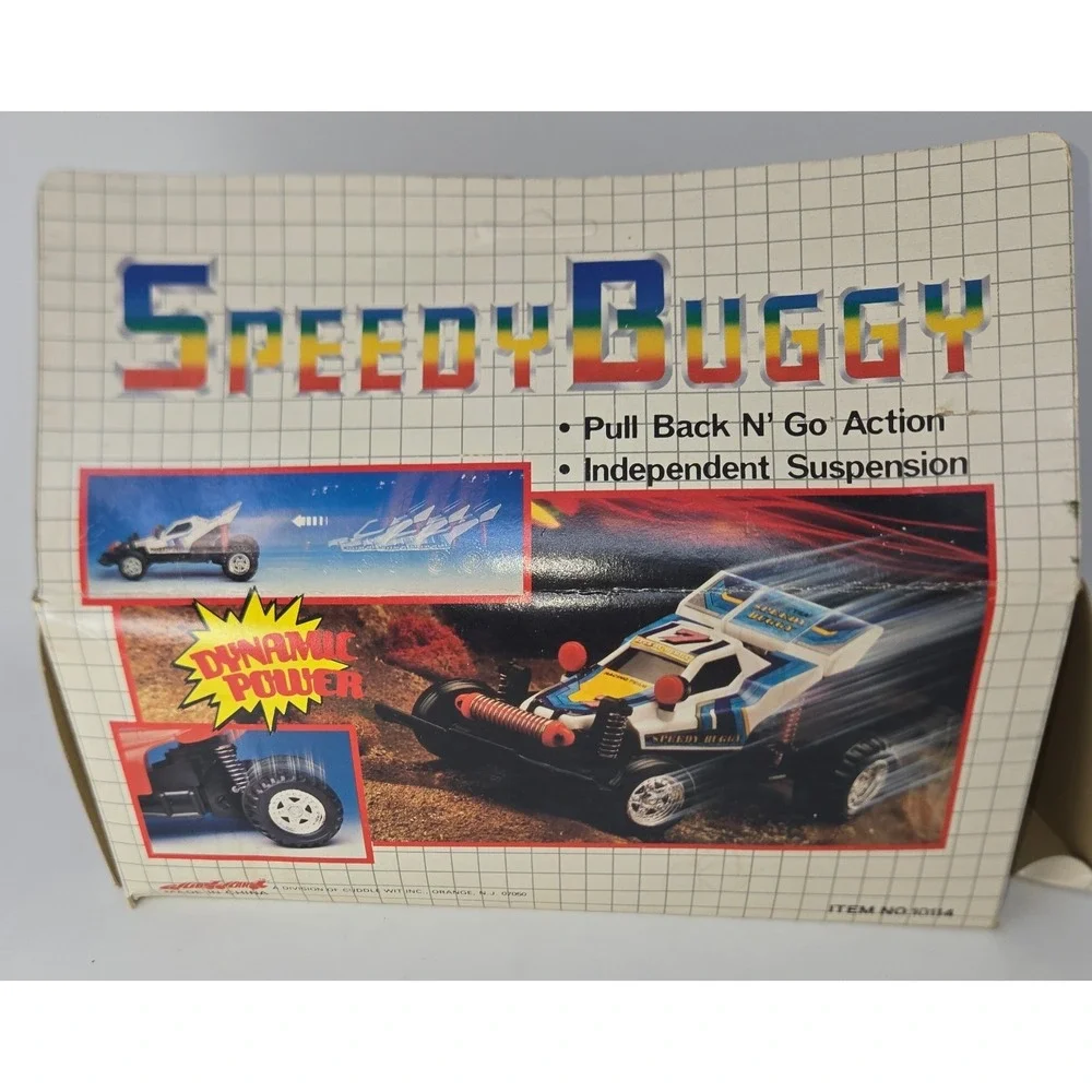 Speedy Buggy Pull Back N Go Independent Suspension No Batteries Required Vintage
