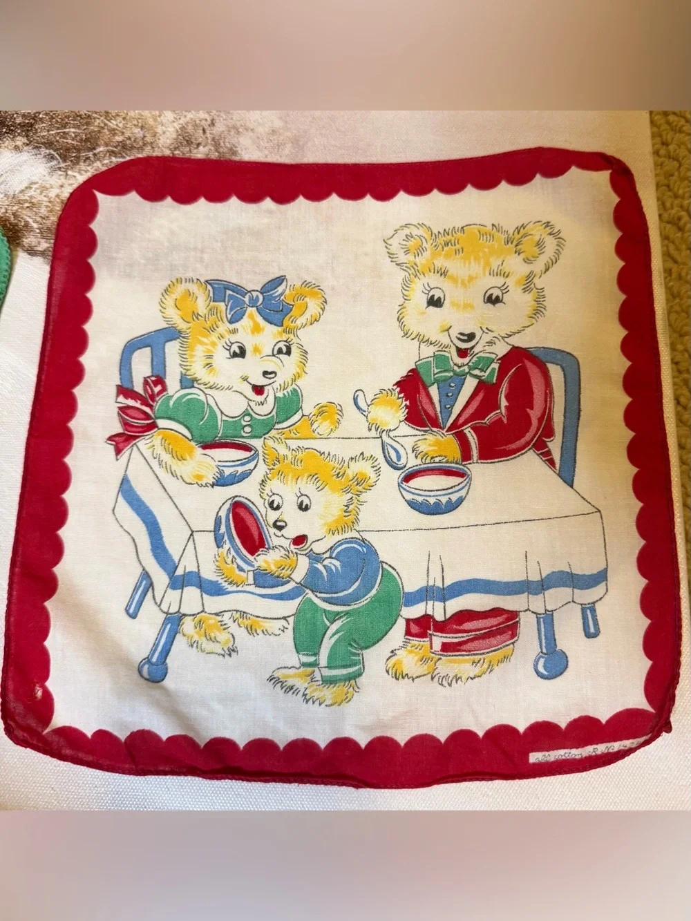 Vintage Children’s Hankerchiefs