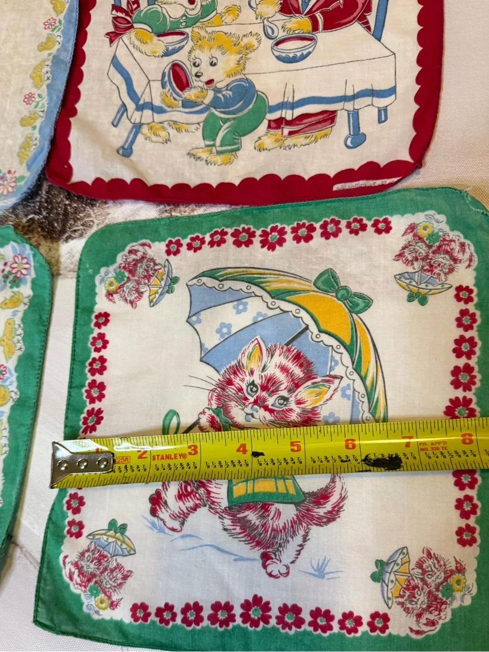 Vintage Children’s Hankerchiefs