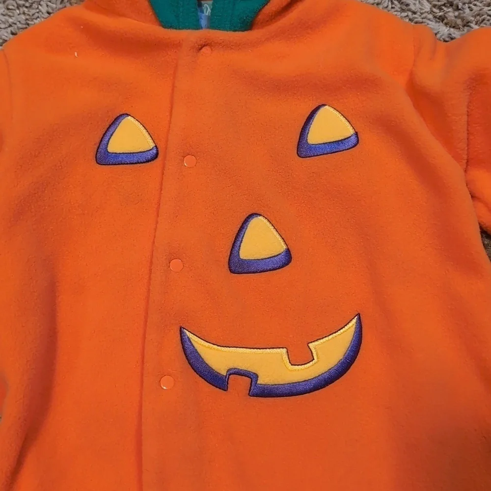 Halloween Pumpkin 3-6 month BabyGro Costume NWT  **ships tomorrow**
