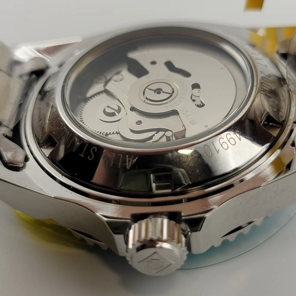 NWT 49910 Invicta Pro Diver Forge Stainless Automatic Mens Watch 40mm Aqua RARE