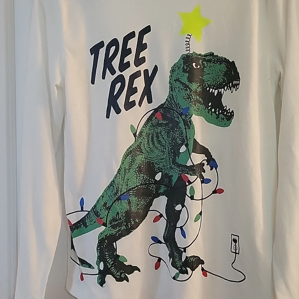 Gap tree rex xmas pajama top 14