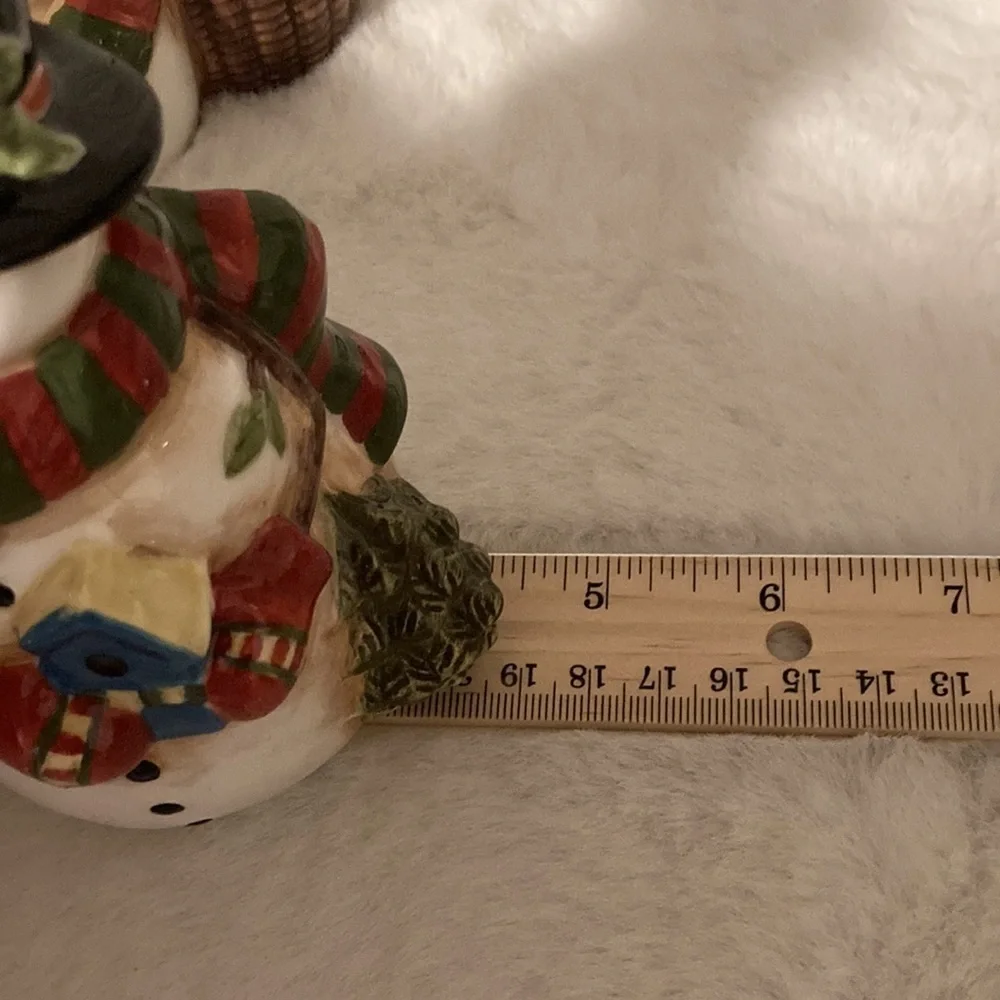 Susan Winget ceramic snowman