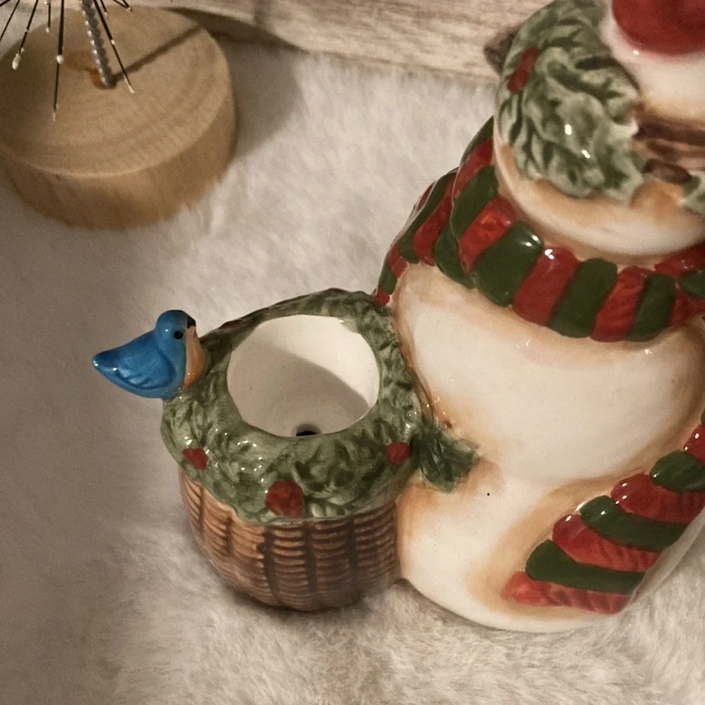 Susan Winget ceramic snowman