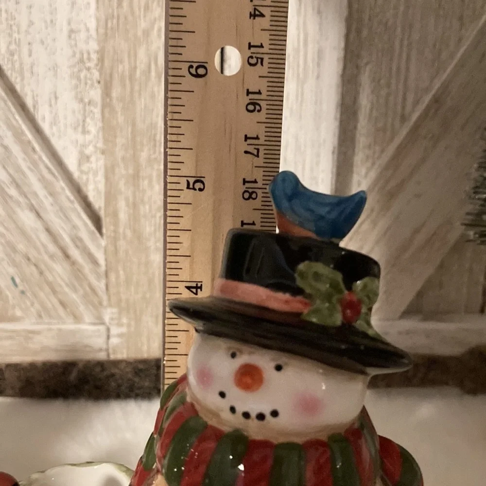 Susan Winget ceramic snowman