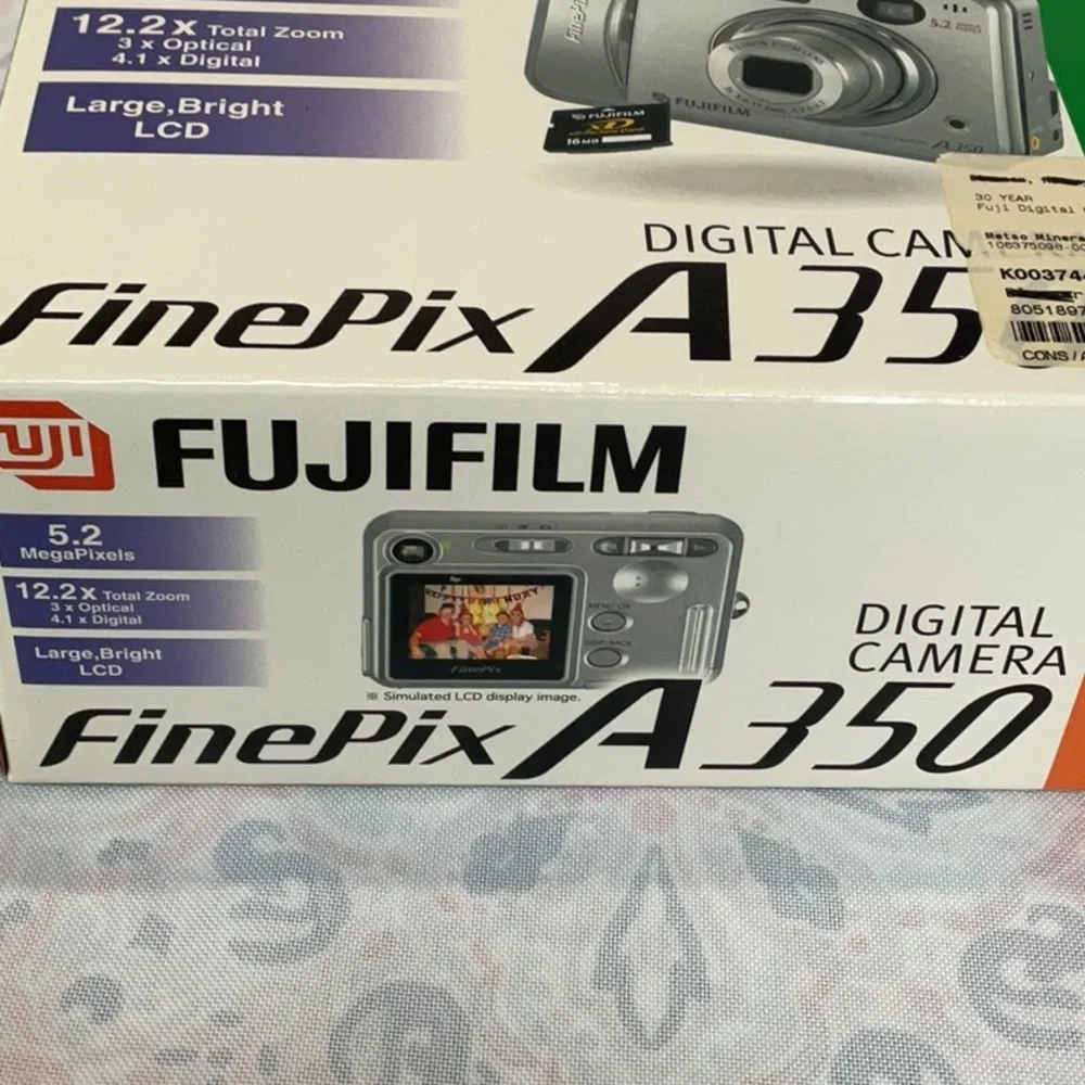 FinePix A350 digital camera. New-never used 2006