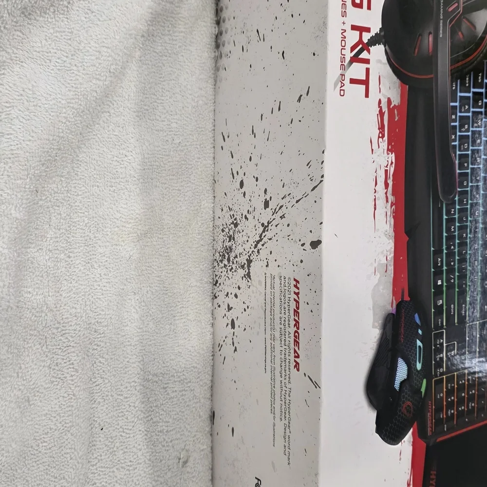 Gaming Keyboard and Mouse Combo - Black