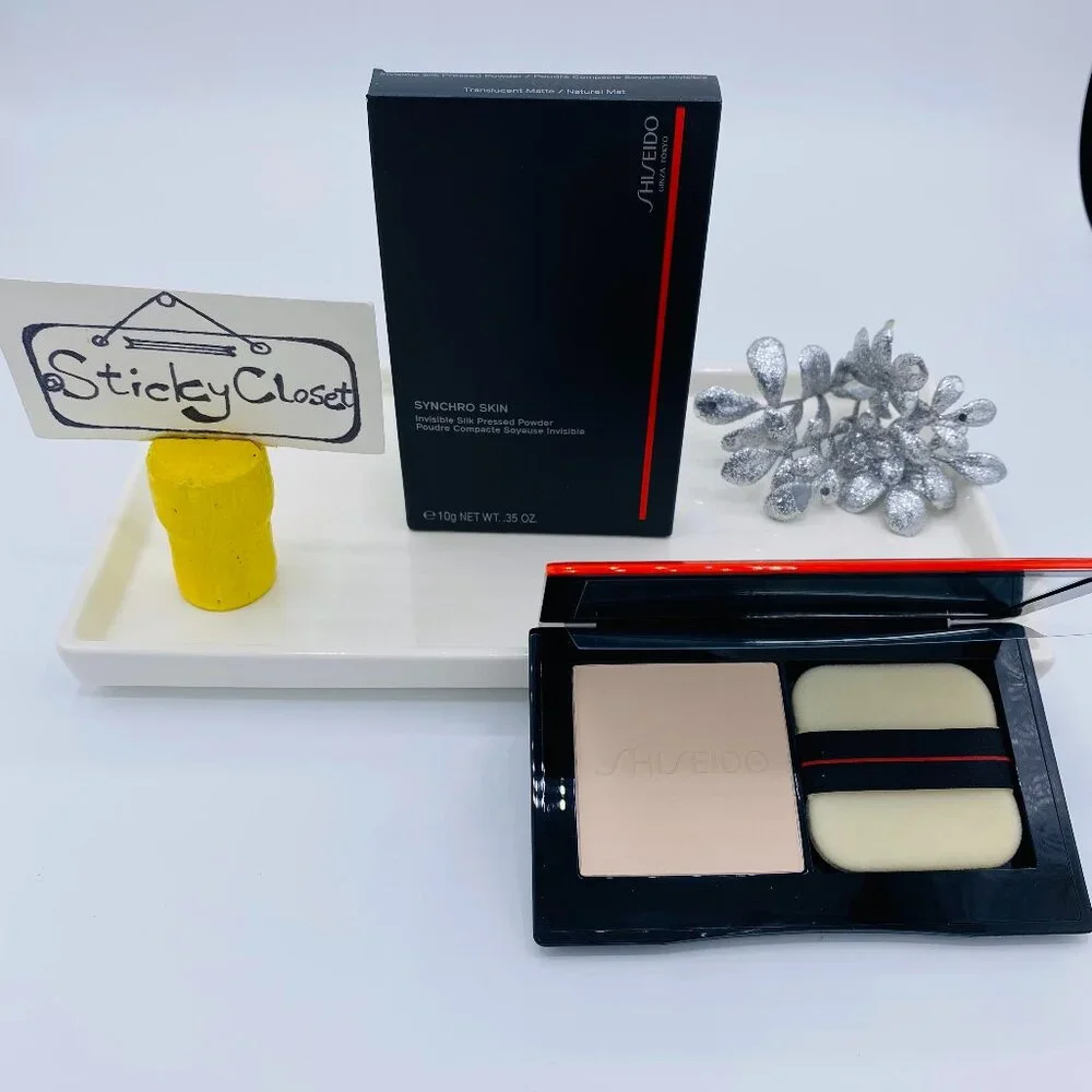 SHISEIDO Beauty-Synchro Skin Pressed Powder,Smooth Blur Matte-Full 10g-BOXED-NEW