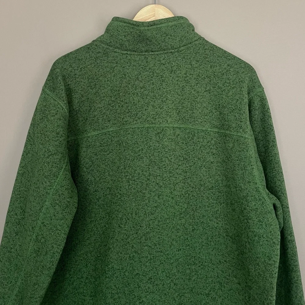 {The North Face} Gordon Lyons Full Zip Fleece Lined Jacket in Green Heather - Me