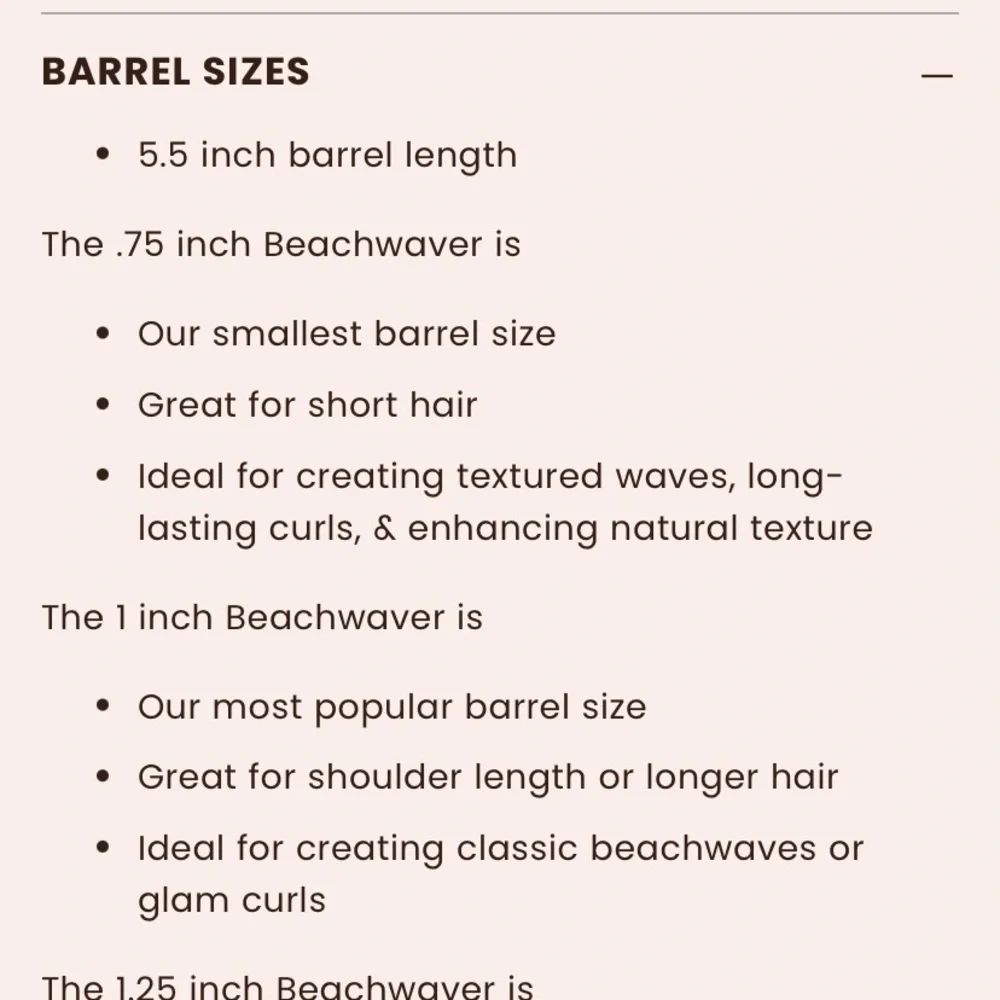 The Beachwaver Co. creates smooth