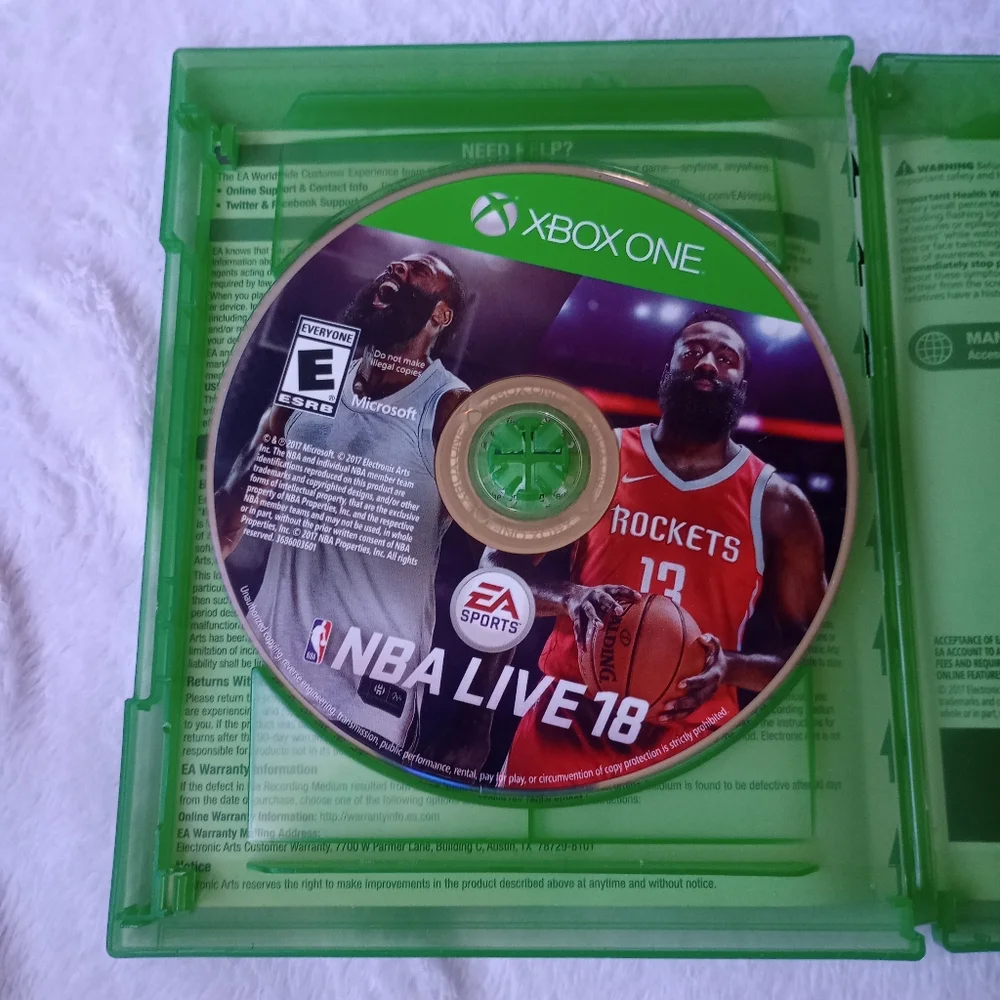 NBA Live 18 Xbox One Ser X BACKWARD COMPATIBLE Video game