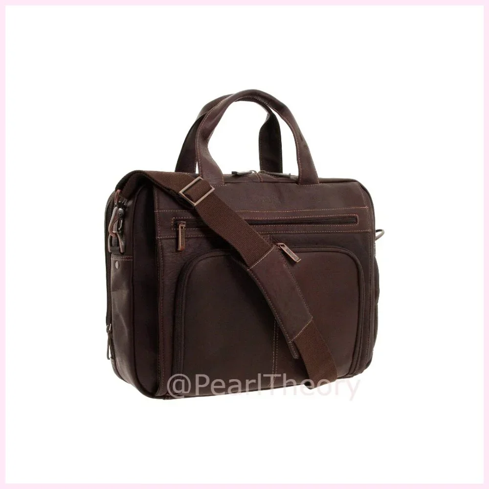 Leather Expandable 15.6