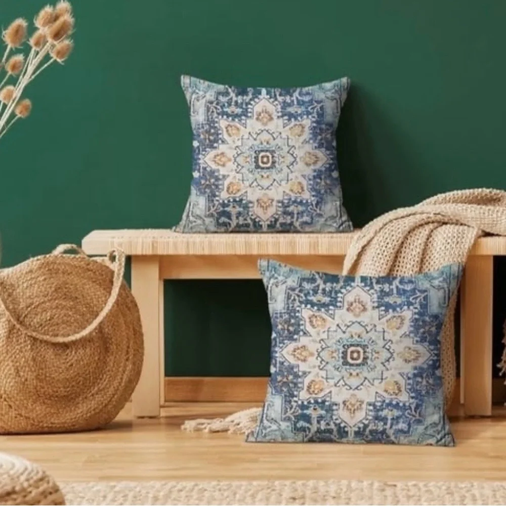 4 Boho Pillow Covers