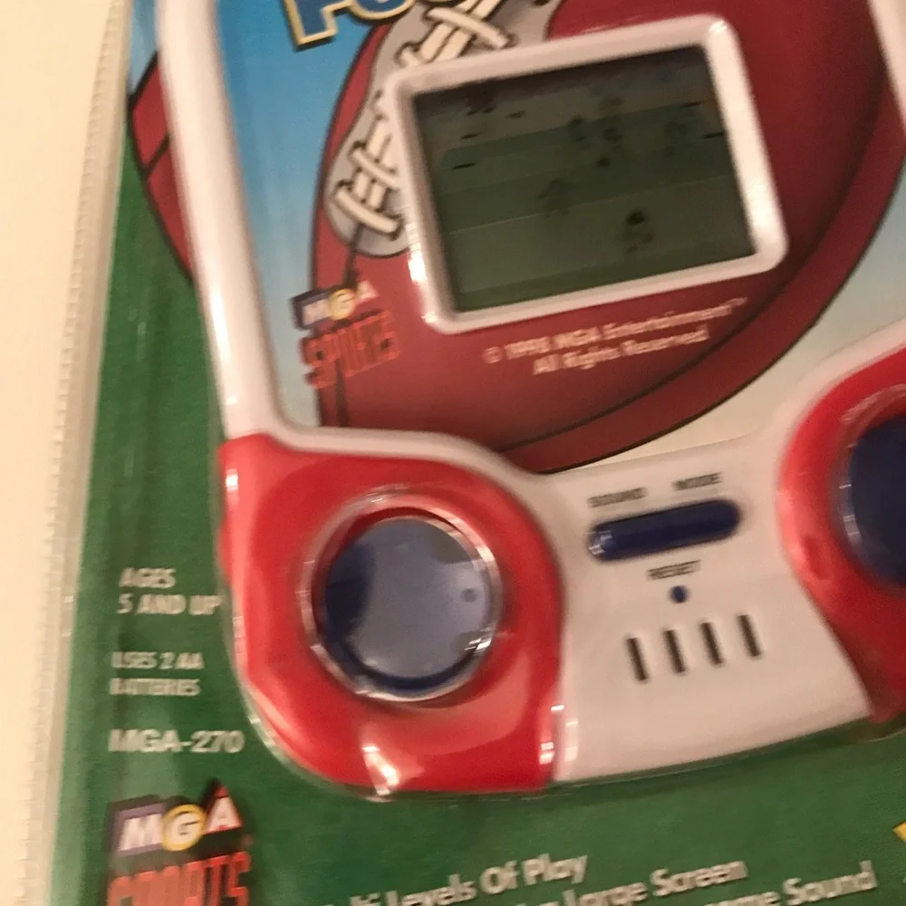 Blip Football Handheld Game - lot nfl