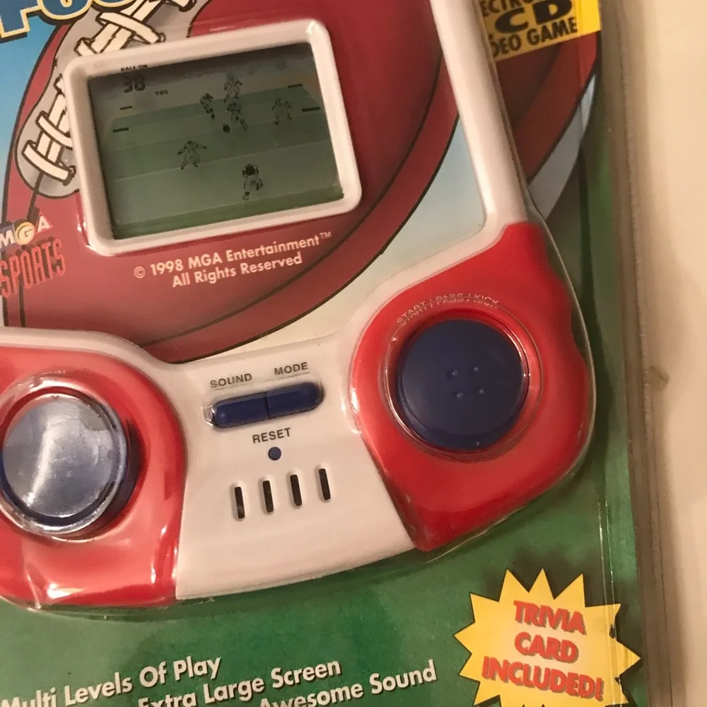 Blip Football Handheld Game - lot nfl