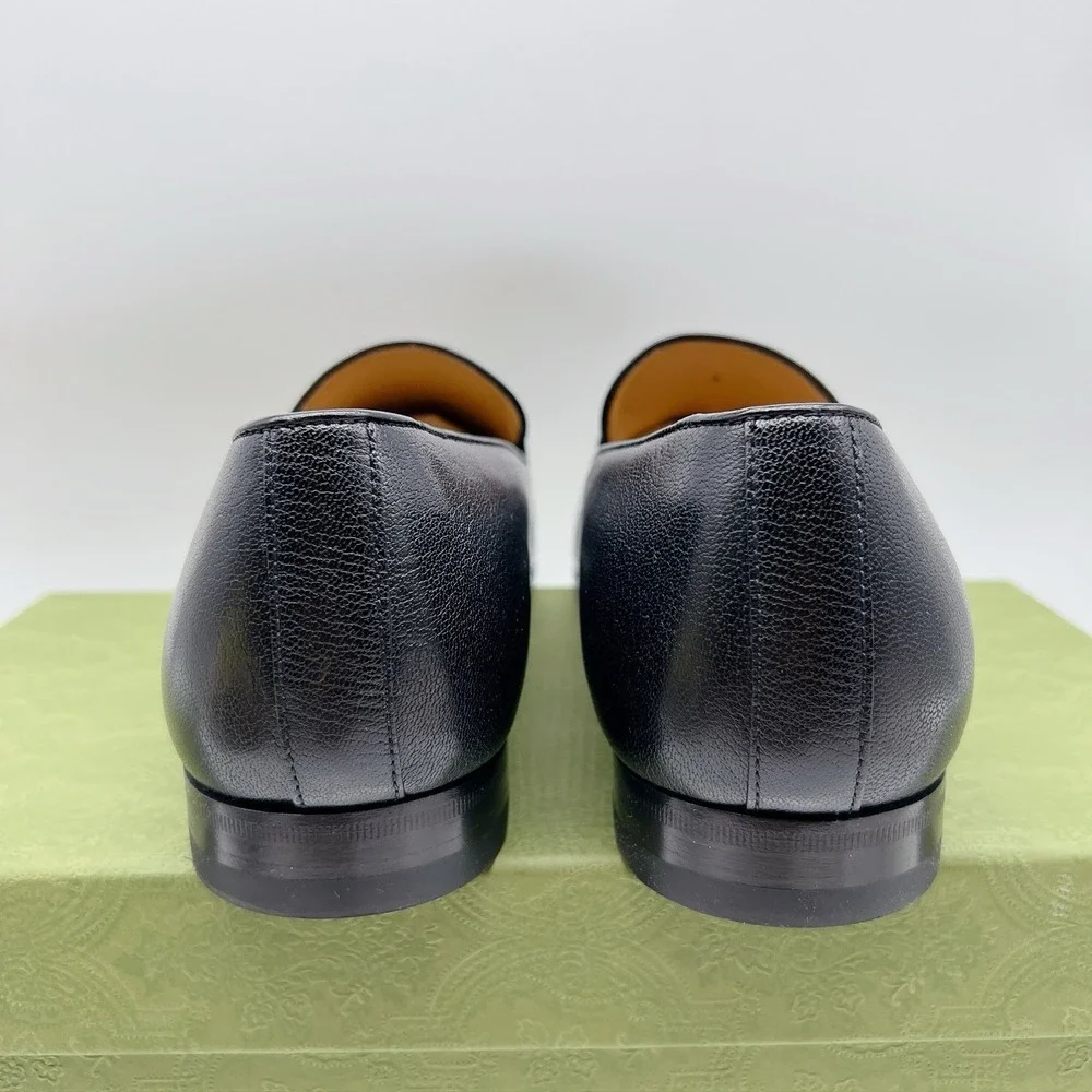 Gucci black leather