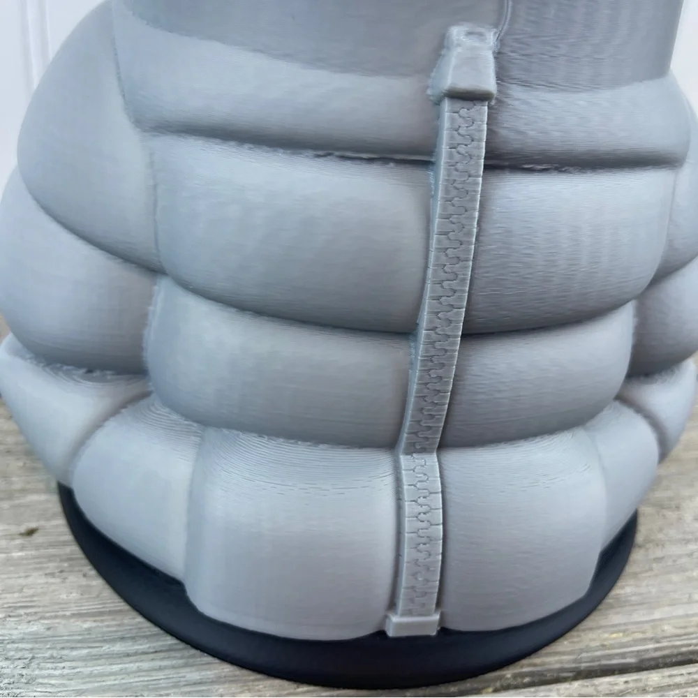 Quirky Puffy Jacket Planter Pot, Inflated Jacket Flower Pot, Indoor planter