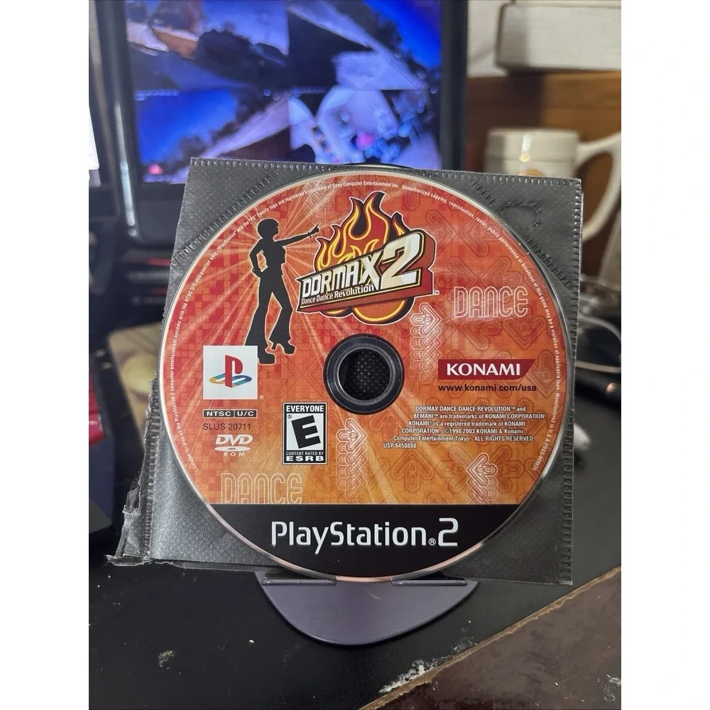 DDRMAX 2 Dance Dance Revolution (PS2) - DISC ONLY PlayStation 2 Tested