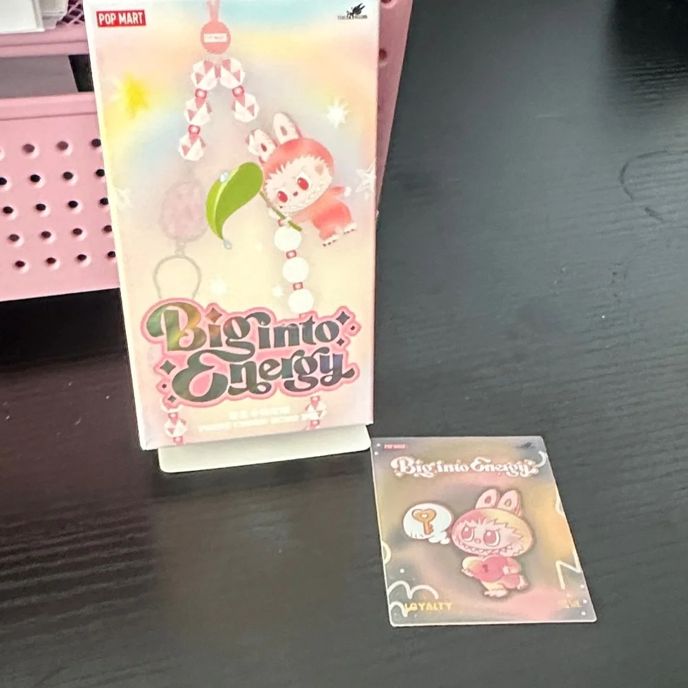 POP MART- Big Into Energy Phone Charm- Confirmed: Loyalty (NIB)