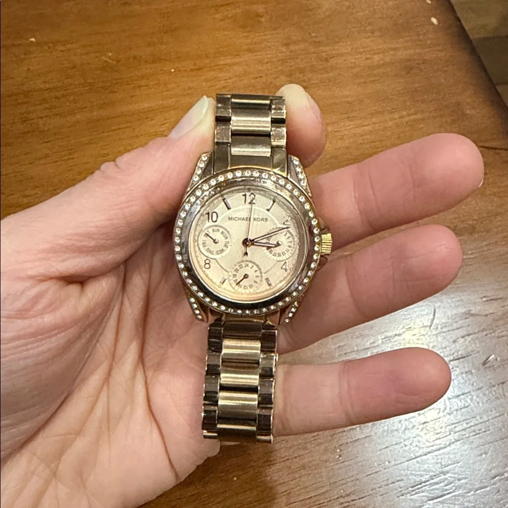 Michael Kors Blair watch rose gold
