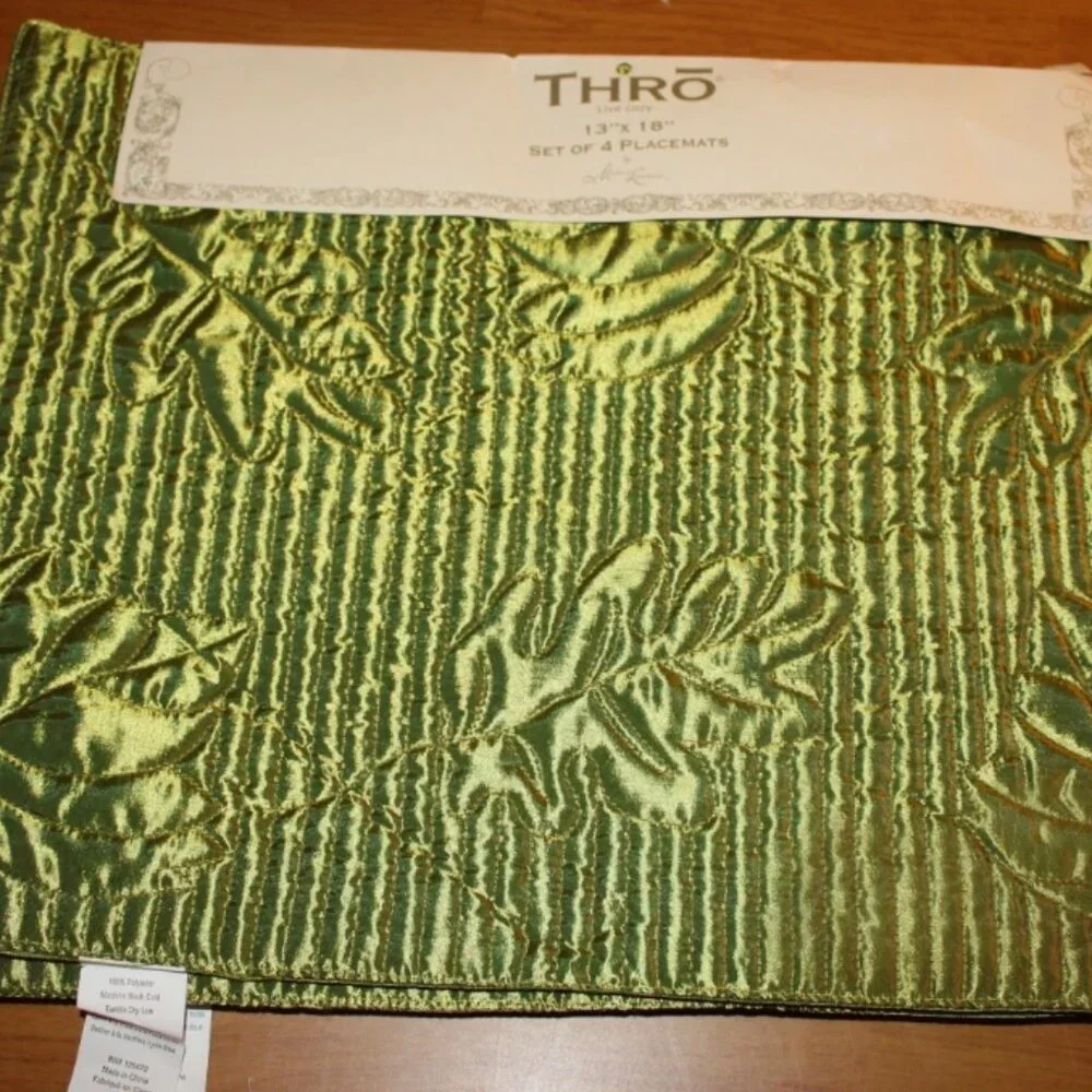Marlo Lorenz green quilted
