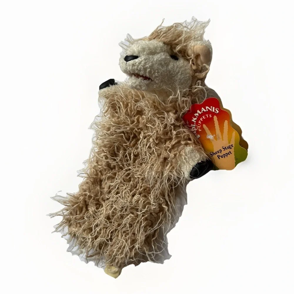NWT Folkmanis Sheep Stage Puppet 13