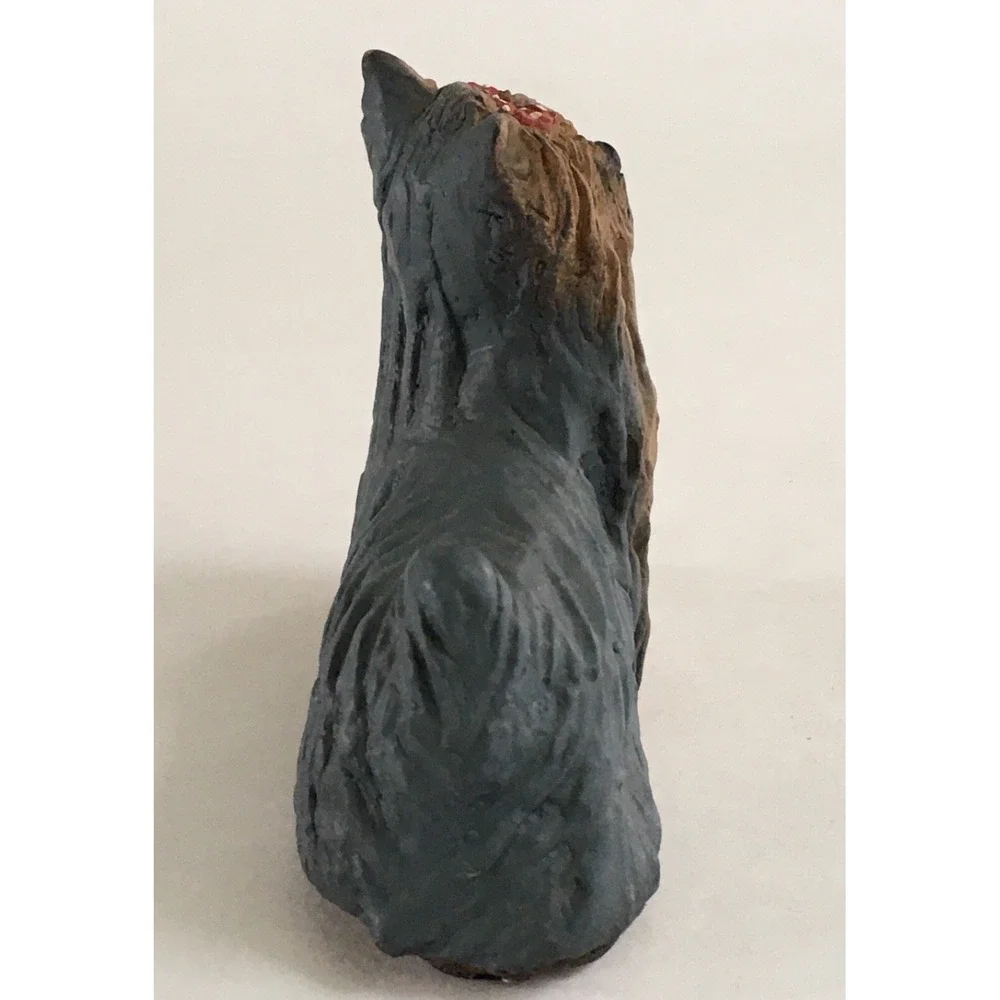 Vintage 1980s Yorkshire Terrier Figurine