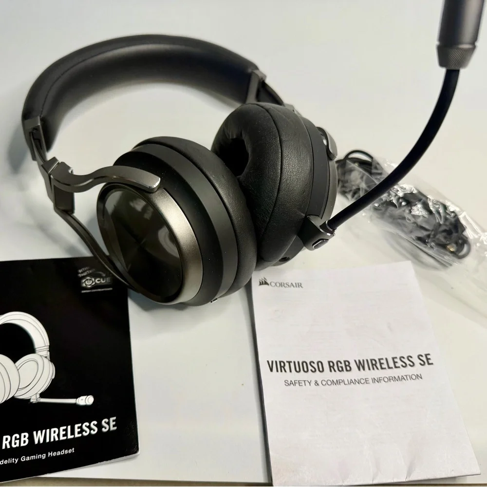 CORSAIR VIRTUOSO RGB Bluetooth WIRELESS HEADSET SE Tested Works