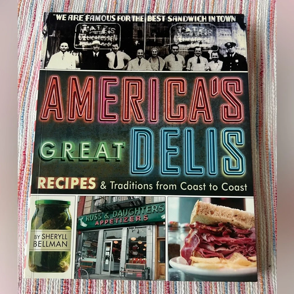 4/$20 🦋America's Great Delis: Recipes & Traditions from Coast to Coast Signed