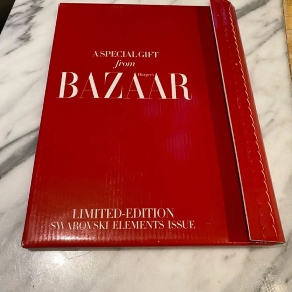 Bazaar Magazine Katy Perry Swarovski Crystals Ltd. Edition December