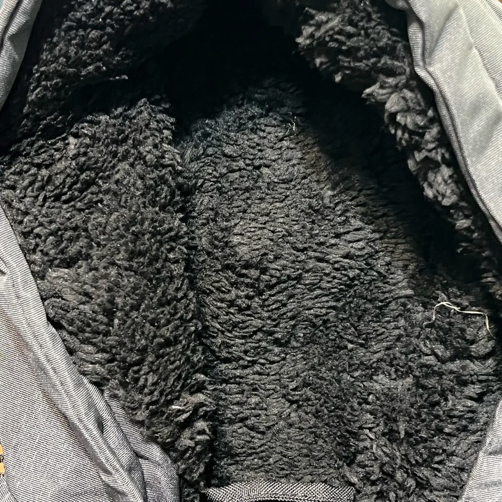 Urban Republic 18M Toddler Quilted Weatherproof Jacket Charcoal Fur Lined Hood