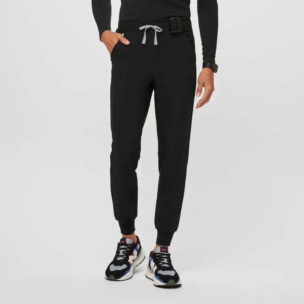 NWT FIGS Men’s Tansen Jogger Scrub Black Size 2XL
