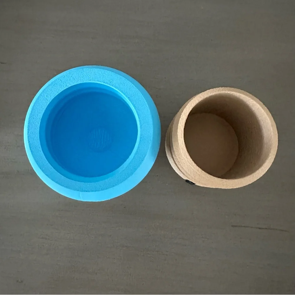 Mushroom Jar Twist Tip Storage Container NEW
