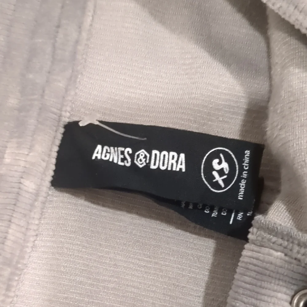 Agnes & Dora Light Gray A-Line Skirt with Pockets, Sz Xs
