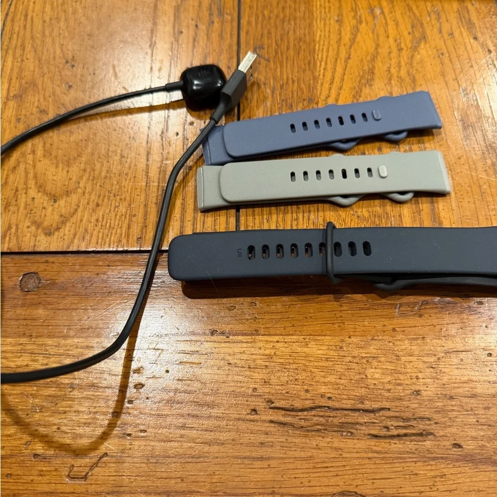 Fitbit Charger and Bands - Black, Gray, Blue