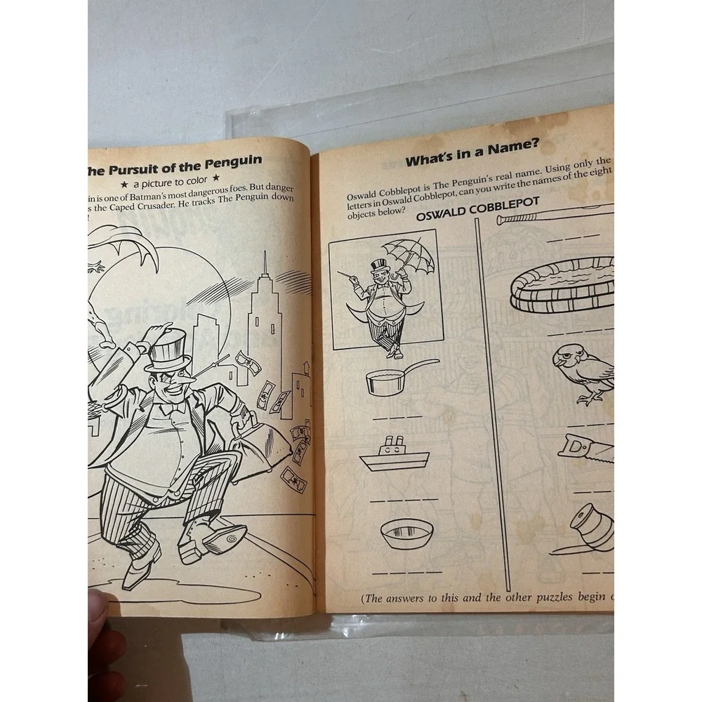 DC Comics vintage penguin
