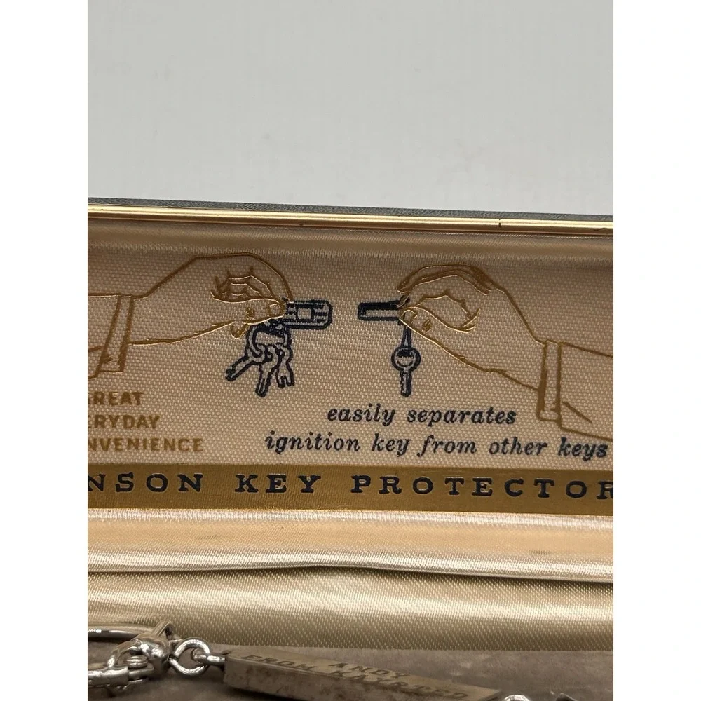 Vintage Sterling Anson Key Protector Pragers Jewelry Keyport, NJ