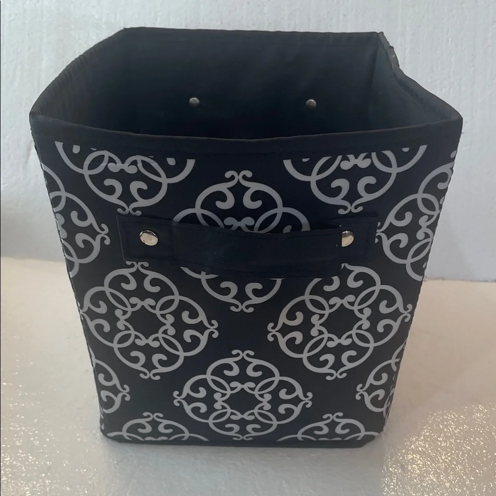 Vintage damask storage