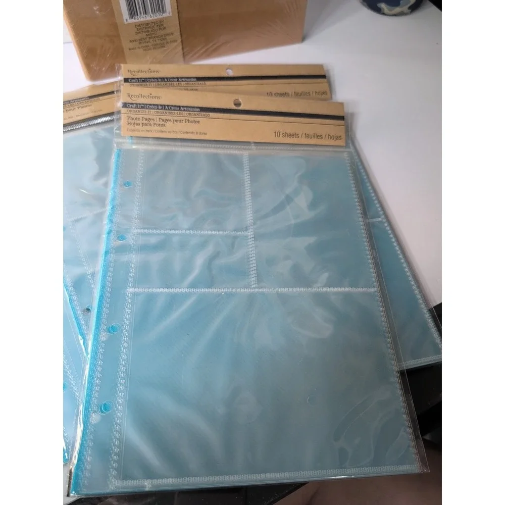 Recollections 4-Ring Binders Lot of‎ 2 Albums With Photo Pages