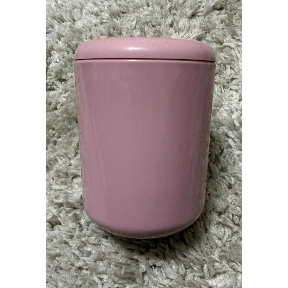 Dixie Cup Pop Up Dispenser VTG Pink Plastic 5 oz Bathroom Countertop Movie Prop