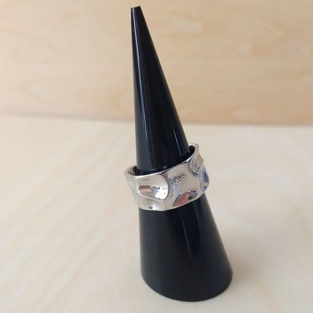3/$25 Irregular Silver Ring